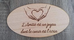 L’amitié est un joyau dont le coeur est l’ecrin