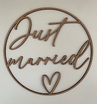 Just married